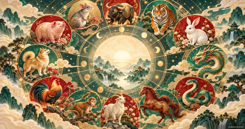 Chińskie znaki zodiaku – charakter 12 zwierząt, lata i żywioły